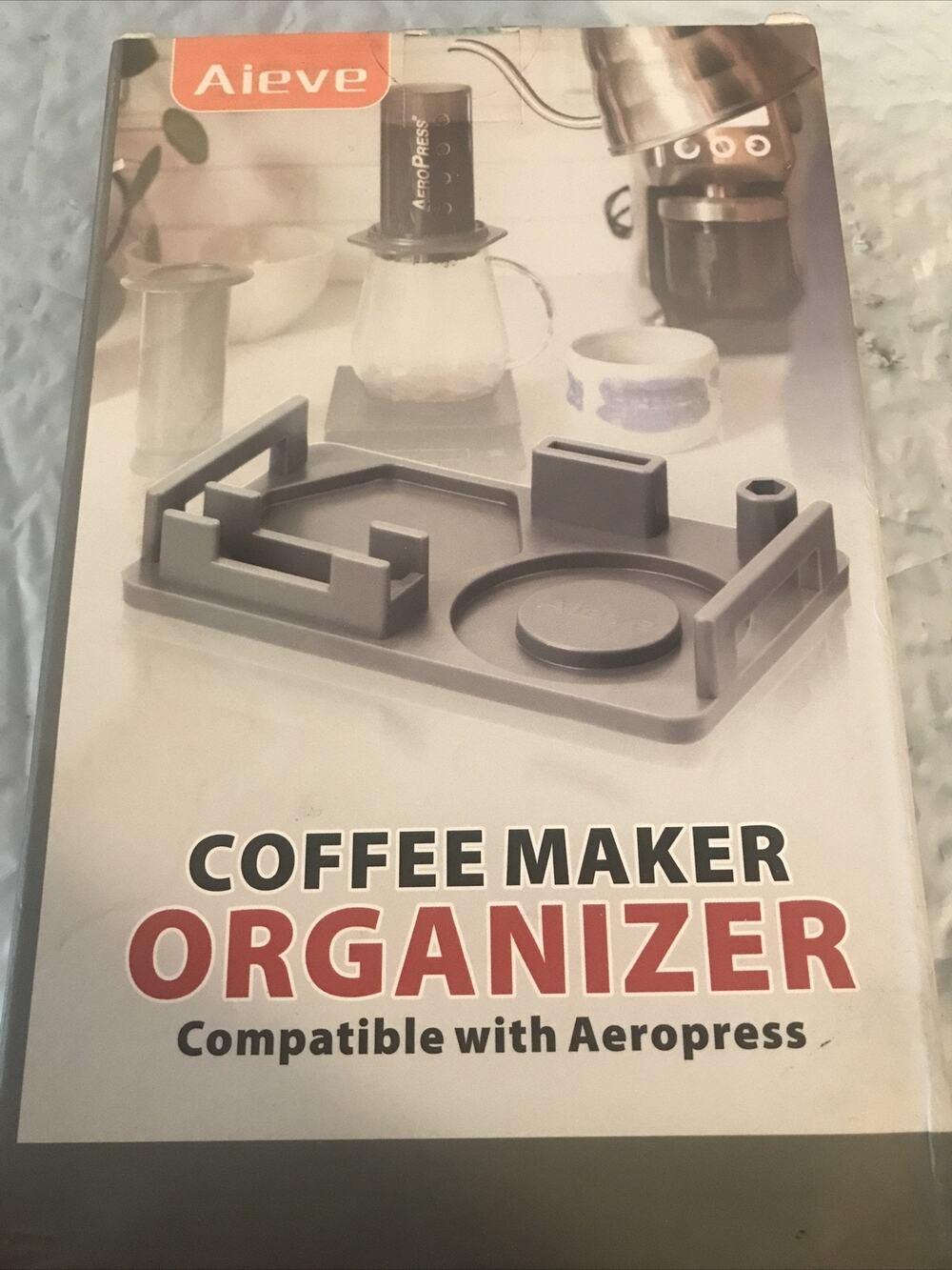 AIEVE Coffee Maker Organizer Compatible With Aeropress